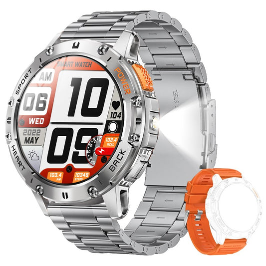 Relógio Smartwatch Para Android IOS Amoled Esportivo Com Lanterna
