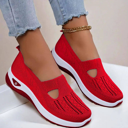 Sapatos Esportivos Femininos Respirável