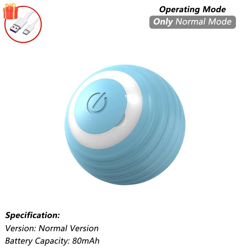 Bola De Brinquedo Interativo para Animais De Estimação, Bola De Rolamento Automática Com Cauda