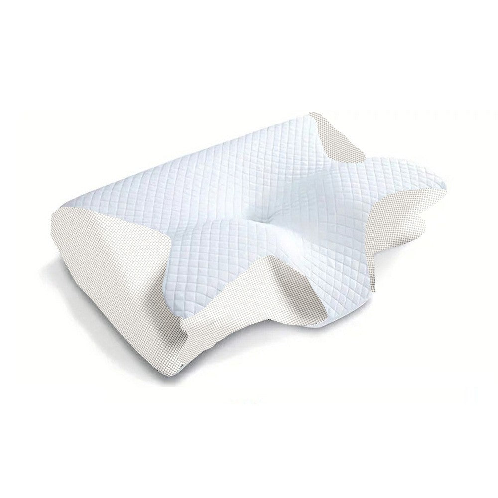 Travesseiro Cervical Ortopédico de Contorno Ergonômico 2 em 1