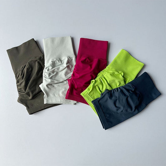 Shorts Feminino Cintura Alta e Aperto de Cintura