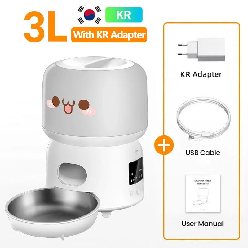 Alimentador Automático pPara Animais de Estimação, Smart Pet Food Dispe - ROJECO