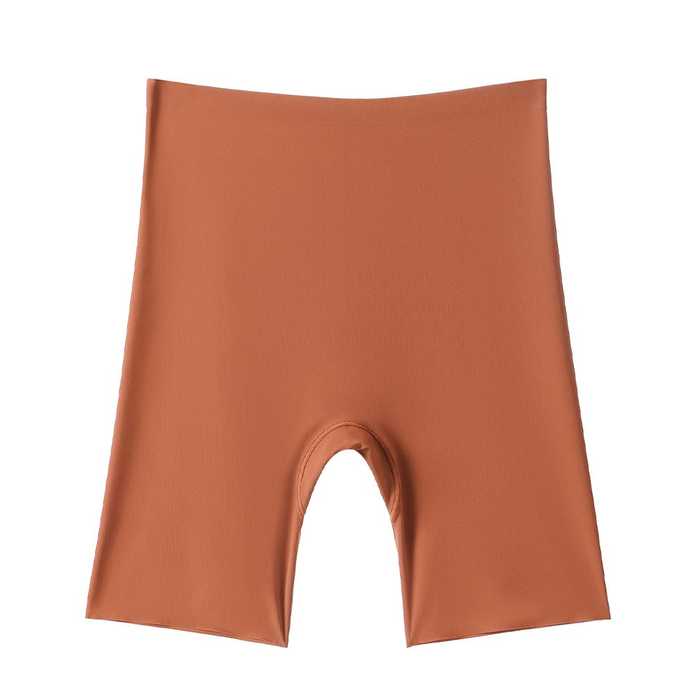 Flarixa-Shorts de Cintura Alta Sem Costura Para Mulher