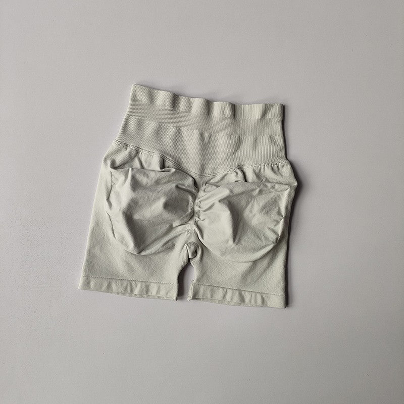 Shorts Feminino Cintura Alta e Aperto de Cintura