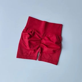 Shorts Feminino Cintura Alta e Aperto de Cintura
