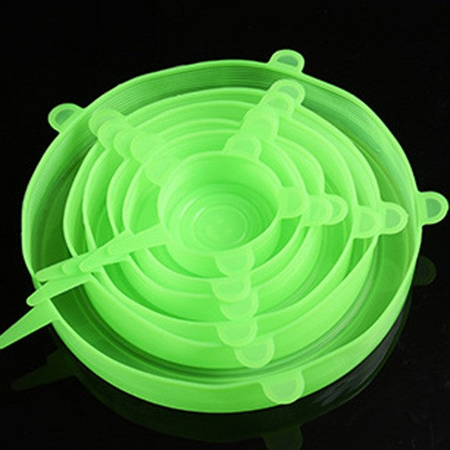 Tampa De Silicone Para Tampar Alimentos e Vasilhas