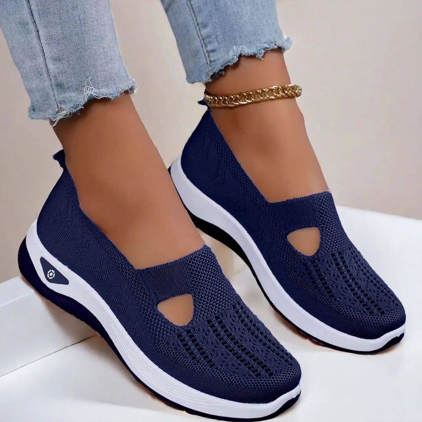 Sapatos Esportivos Femininos Respirável
