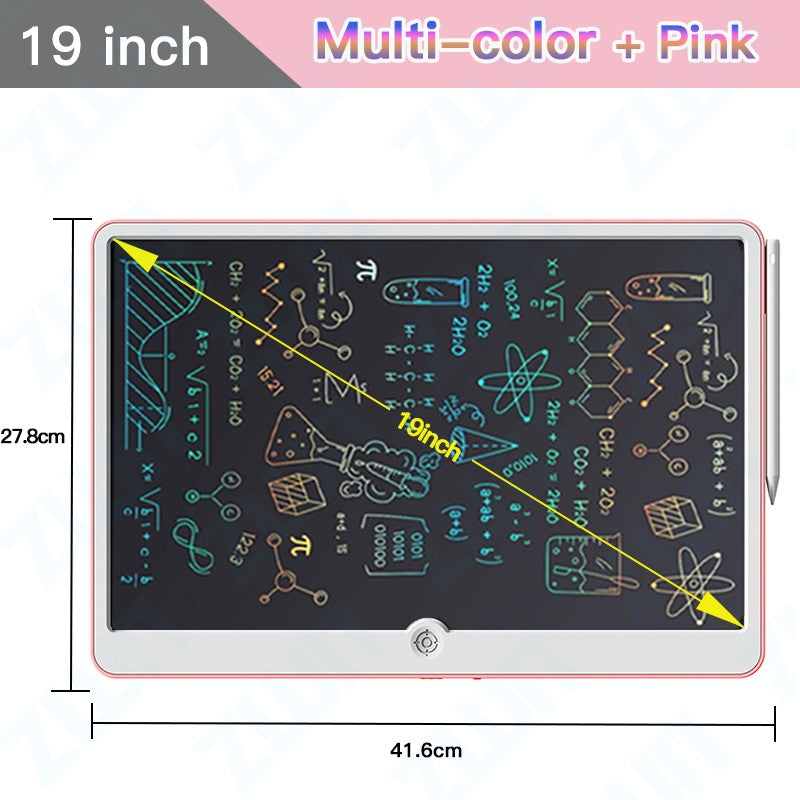 Tablet de Escrita LCD de 19 Polegadas Para Criança Desenhar