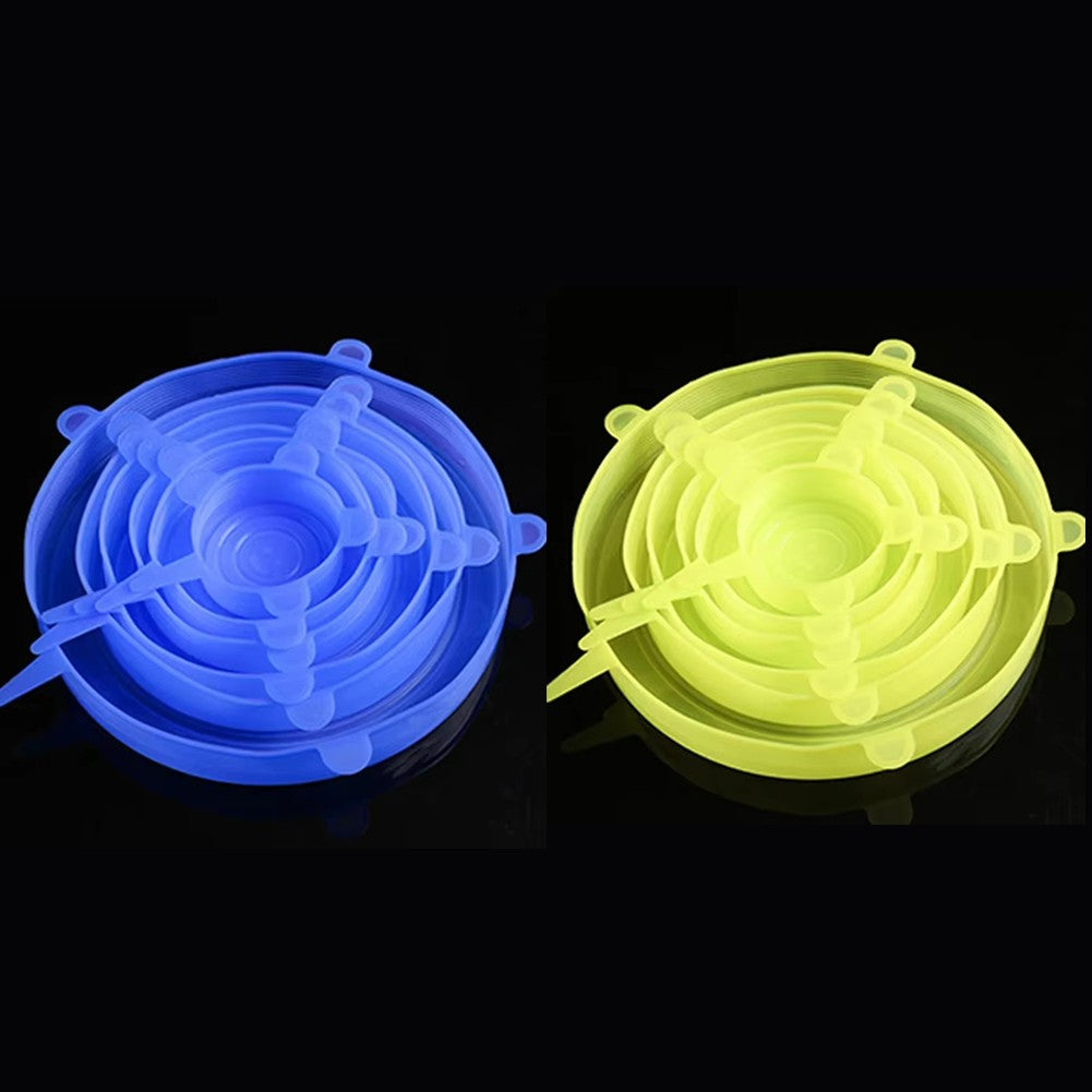 Tampa De Silicone Para Tampar Alimentos e Vasilhas