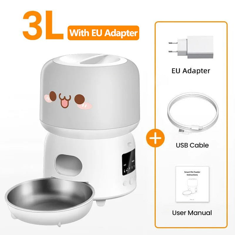 Alimentador Automático pPara Animais de Estimação, Smart Pet Food Dispe - ROJECO