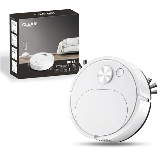 Robô Aspirador de Pó 3 Em 1 Inteligente Sem Fio USB 1500Pa Sweepin Robot