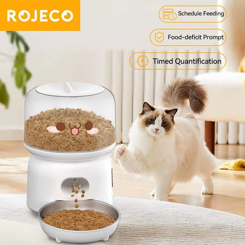 Alimentador Automático pPara Animais de Estimação, Smart Pet Food Dispe - ROJECO