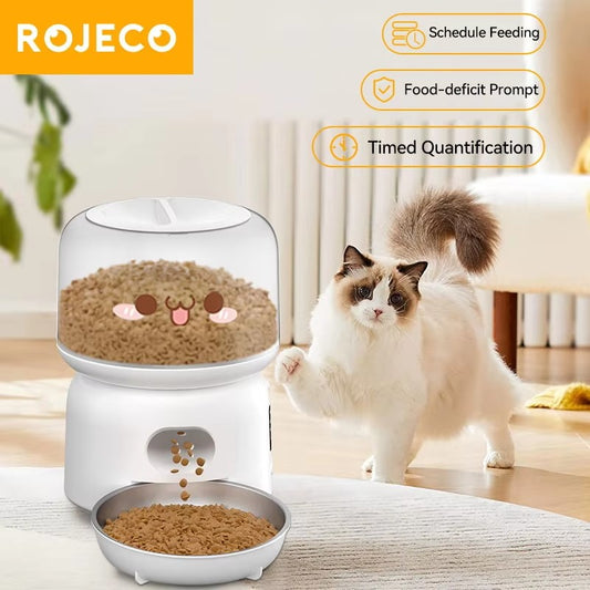 Alimentador Automático pPara Animais de Estimação, Smart Pet Food Dispe - ROJECO