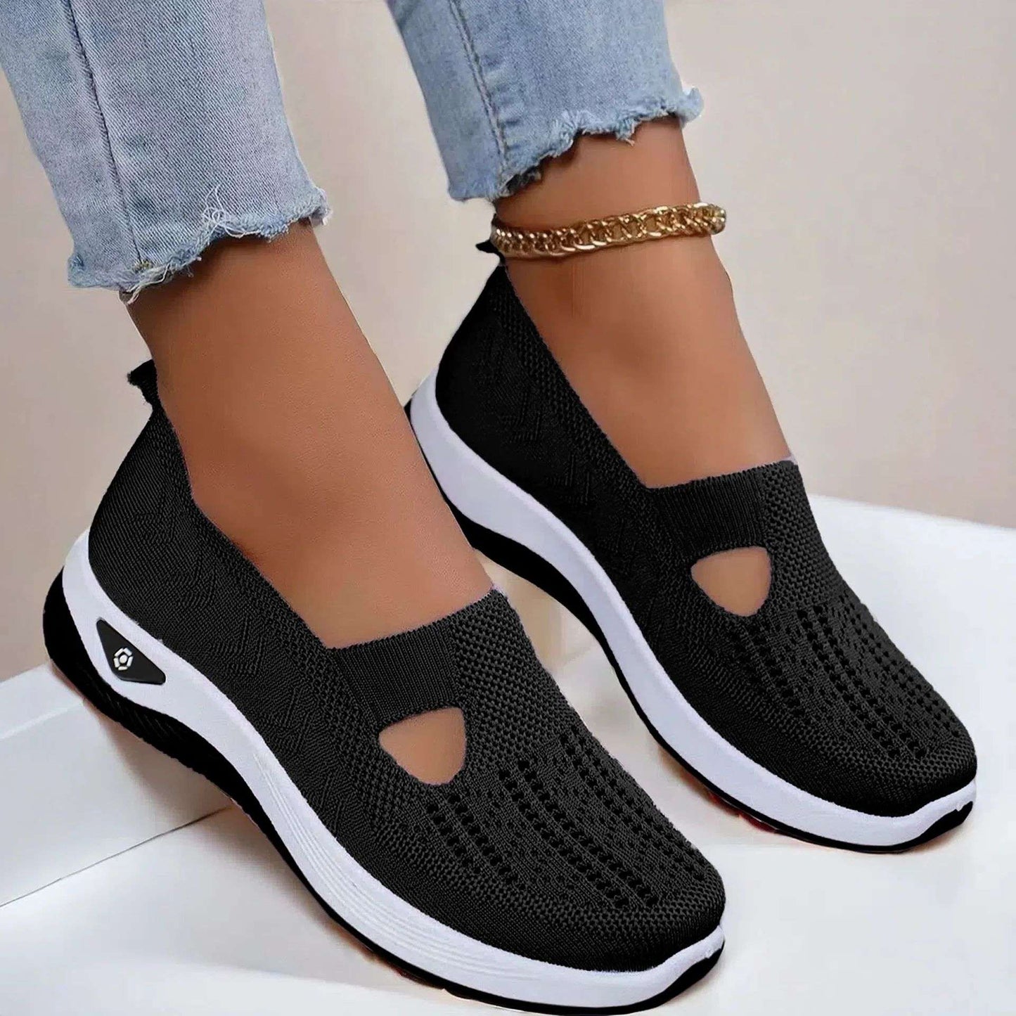 Sapatos Esportivos Femininos Respirável