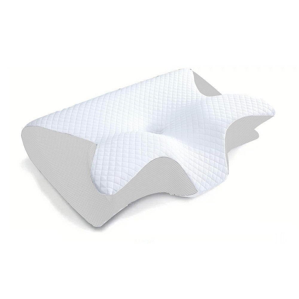 Travesseiro Cervical Ortopédico de Contorno Ergonômico 2 em 1