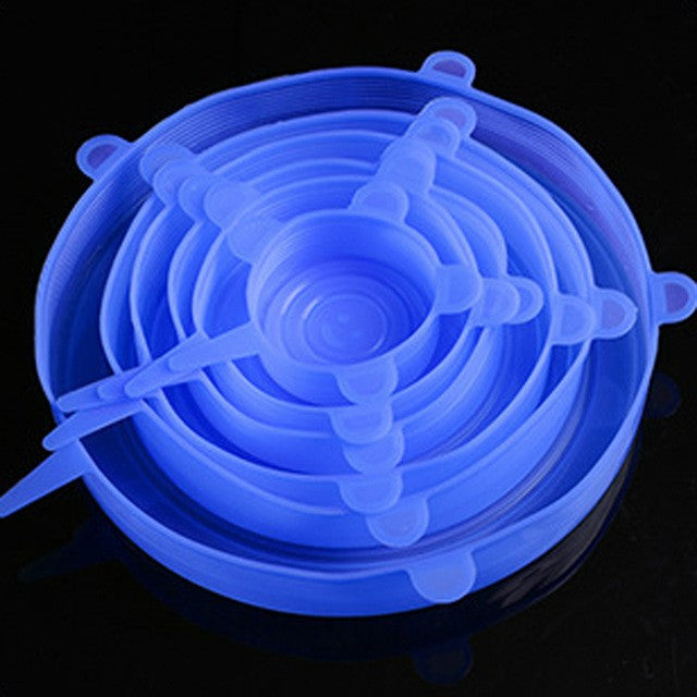 Tampa De Silicone Para Tampar Alimentos e Vasilhas