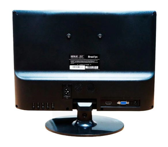 Monitor Brazil PC 15.4 HD LED, HDMI/VGA, Ajuste de Ângulo - 15BPC-KAN