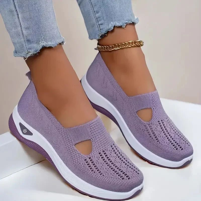 Sapatos Esportivos Femininos Respirável