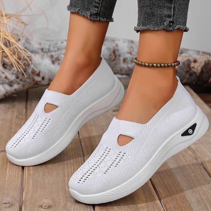 Sapatos Esportivos Femininos Respirável