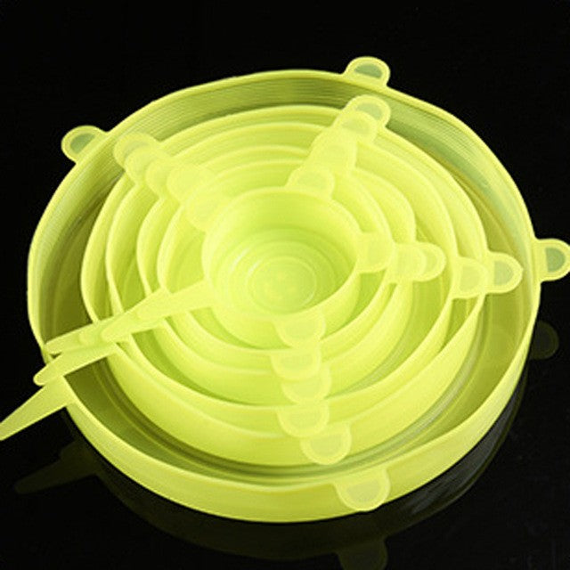 Tampa De Silicone Para Tampar Alimentos e Vasilhas