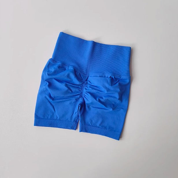 Shorts Feminino Cintura Alta e Aperto de Cintura