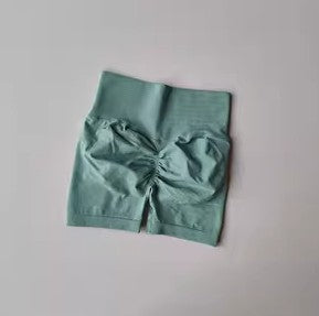 Shorts Feminino Cintura Alta e Aperto de Cintura