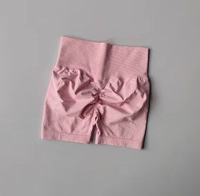 Shorts Feminino Cintura Alta e Aperto de Cintura