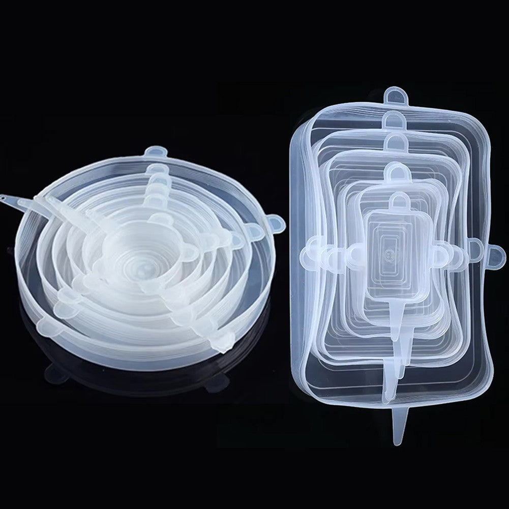 Tampa De Silicone Para Tampar Alimentos e Vasilhas