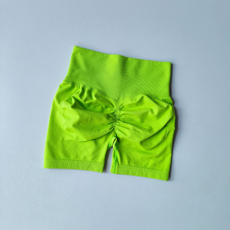 Shorts Feminino Cintura Alta e Aperto de Cintura