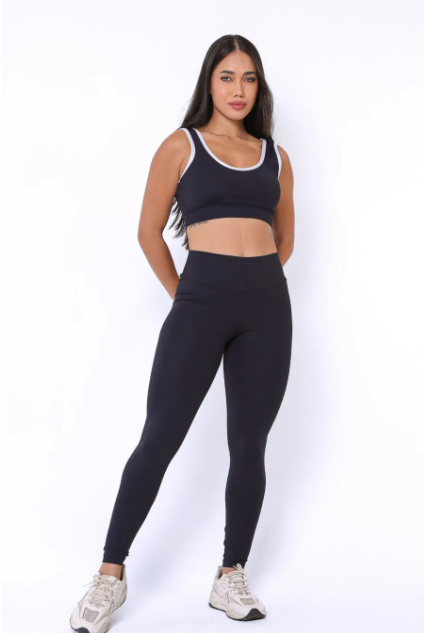 Conjunto Poliamida Martina Preto