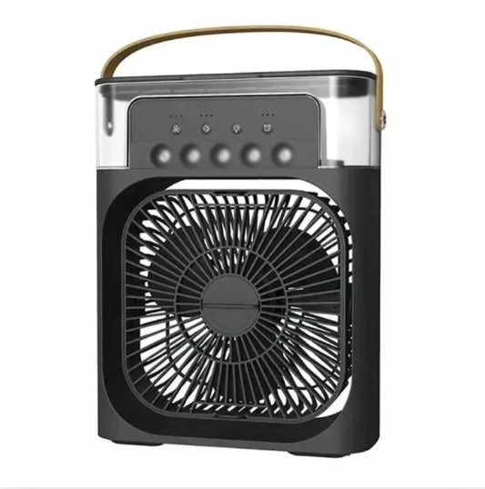 Ventilador Portátil Condicionadores de Ar 3 em 1 Com Luz Noturna Led