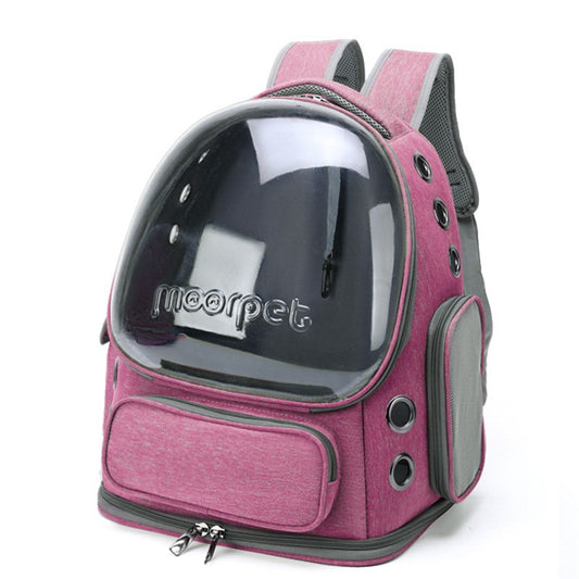 Mochila para transportar gato, cachorro, coelho, etc, mochila de viagem ao ar li