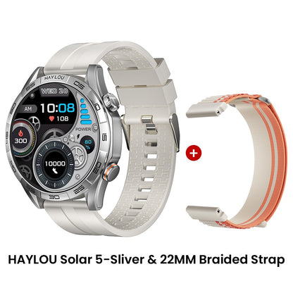 Relógio Smartwatch HAYLOU Solar 5 Amoled Display 60Hz 1.58''