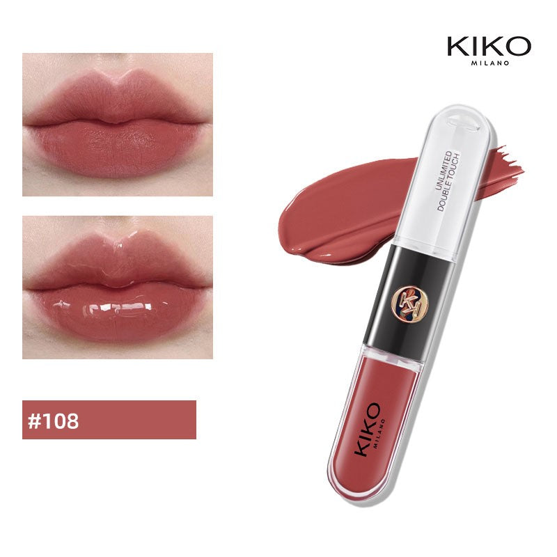 Batom Brilho Labial de Duas Cabeças KIKO Milano