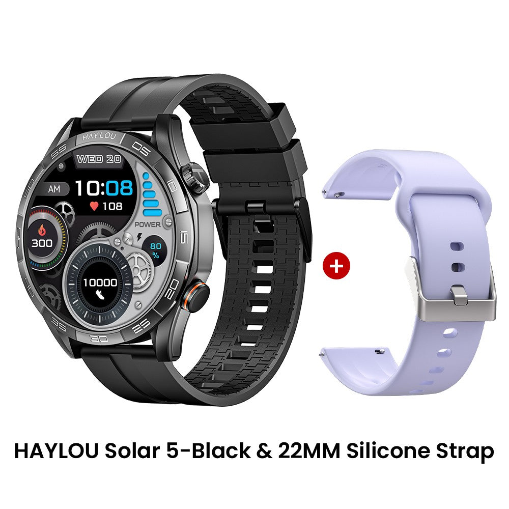 Relógio Smartwatch HAYLOU Solar 5 Amoled Display 60Hz 1.58''