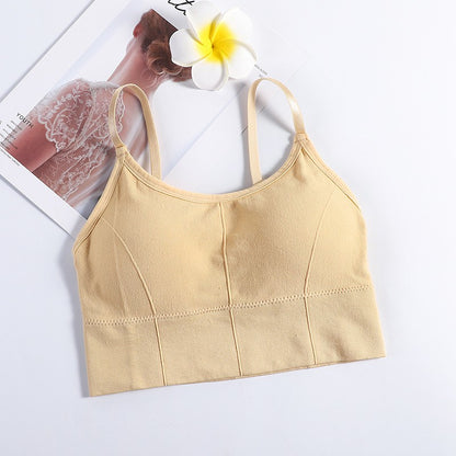 Sutiã Esportivo Sem Costura Push Up Bralette