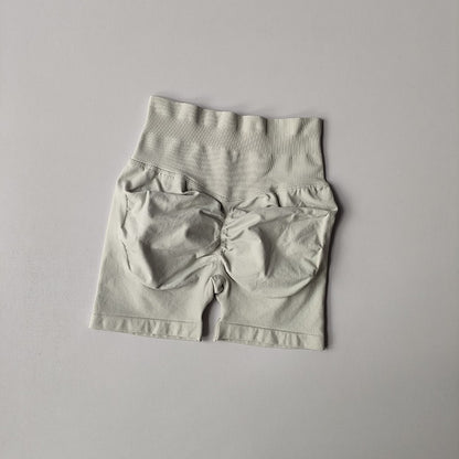 Shorts Feminino Cintura Alta e Aperto de Cintura