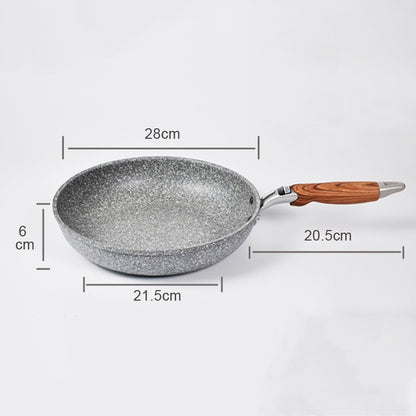 Frigideira Wok de Pedra Durável de Cerâmica Antiaderente de Indução