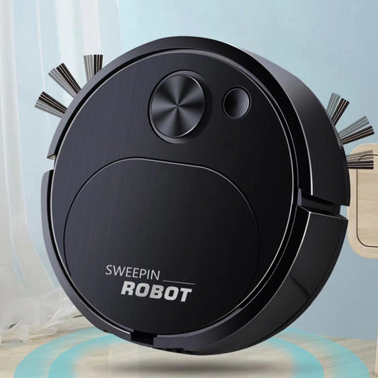 Robô Aspirador de Pó 3 Em 1 Inteligente Sem Fio USB 1500Pa Sweepin Robot