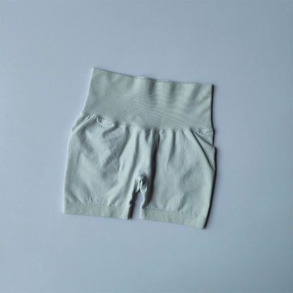 Shorts Feminino Cintura Alta e Aperto de Cintura