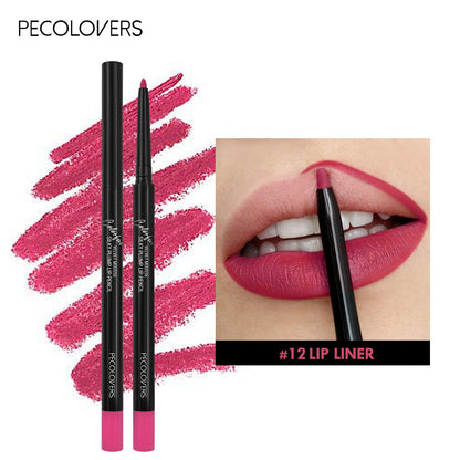 Lápis Labial Fosco à Prova D'água Pecolovers