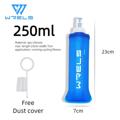 Garrafa de Água Dobrável de Silicone para Atividades ao Ar Livre