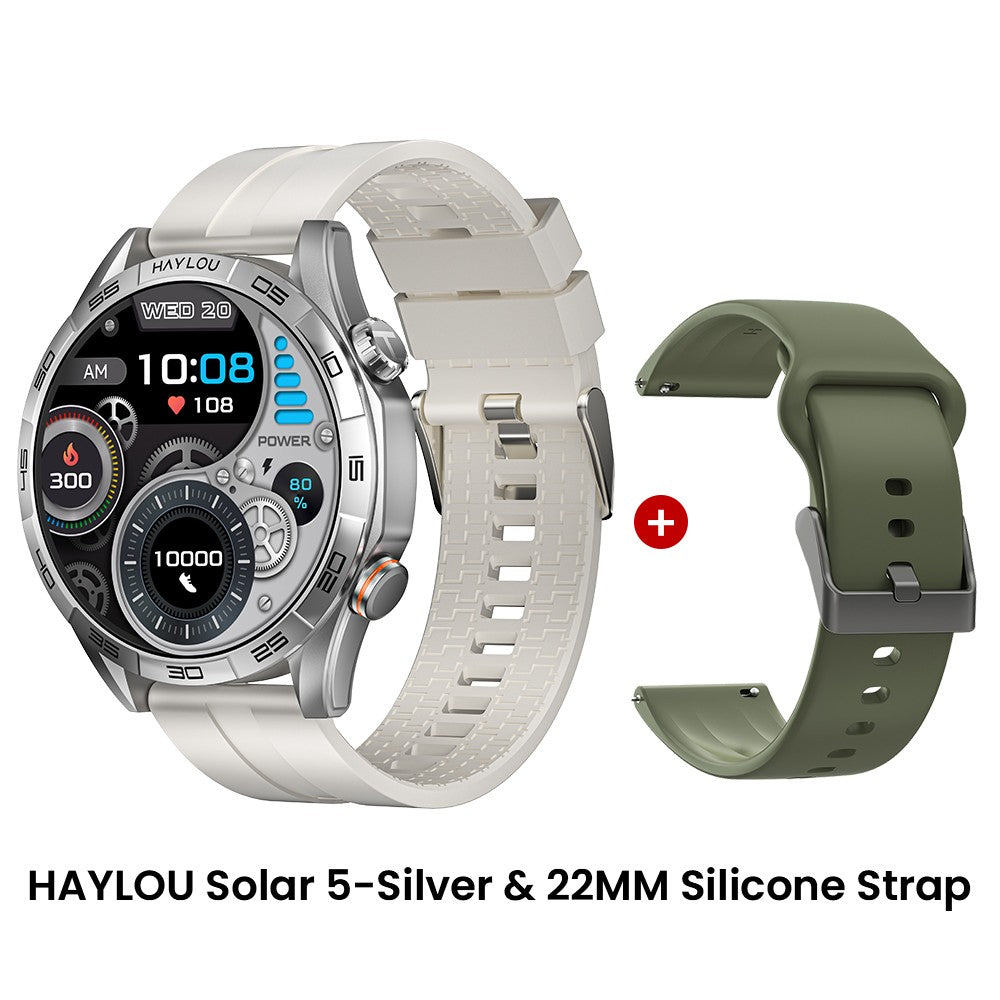 Relógio Smartwatch HAYLOU Solar 5 Amoled Display 60Hz 1.58''