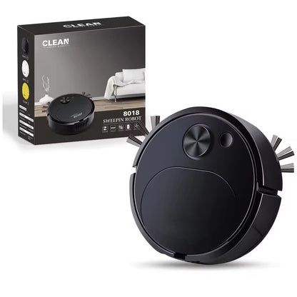 Robô Aspirador de Pó 3 Em 1 Inteligente Sem Fio USB 1500Pa Sweepin Robot