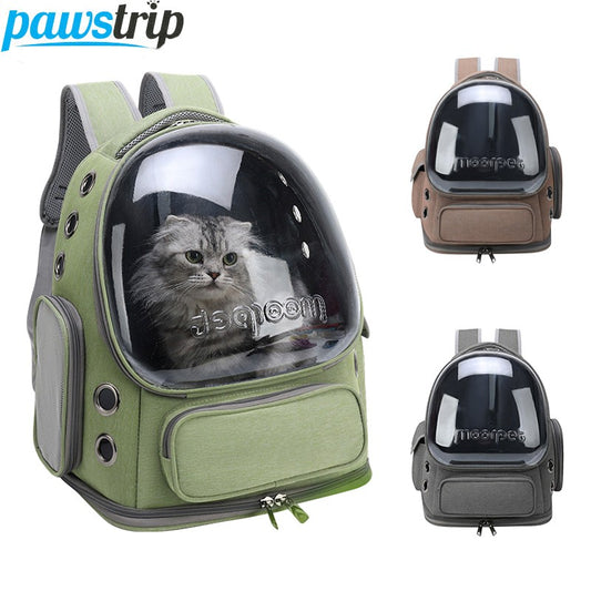 Mochila para transportar gato, cachorro, coelho, etc, mochila de viagem ao ar li