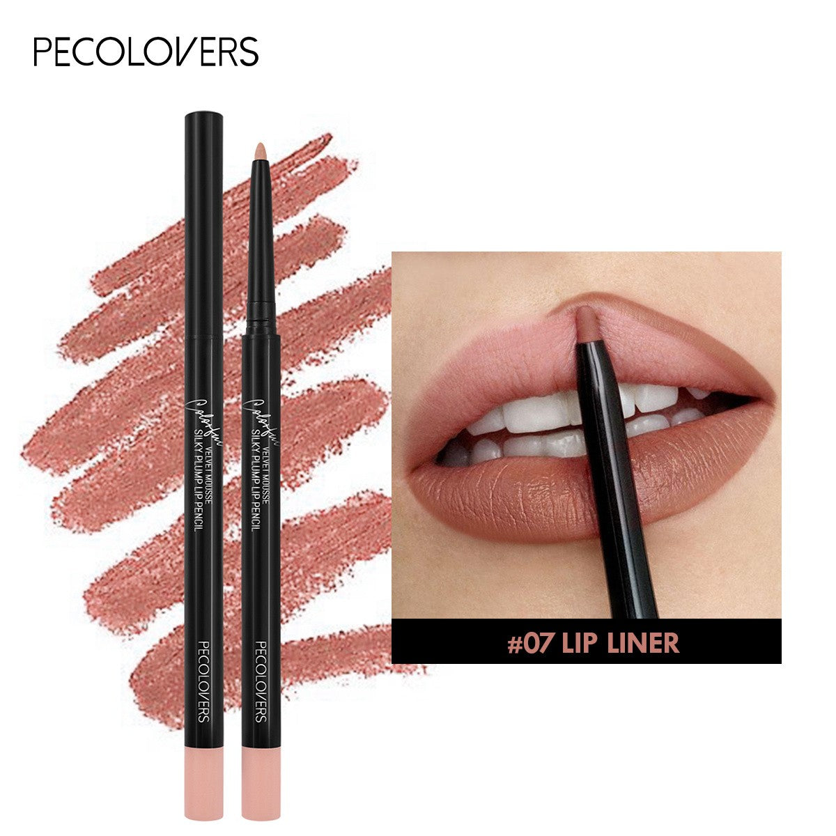 Lápis Labial Fosco à Prova D'água Pecolovers