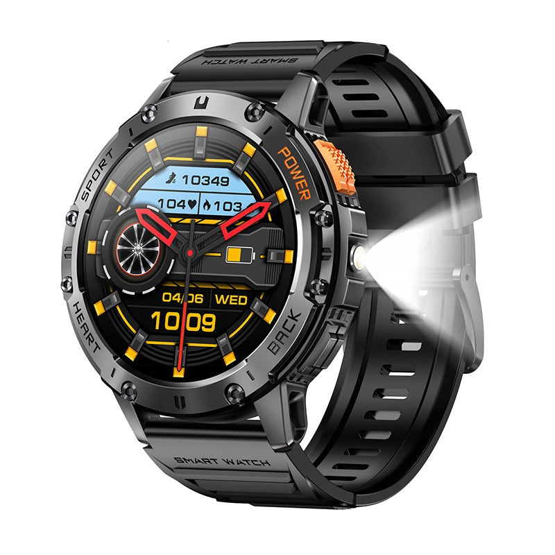 Relógio Smartwatch Para Android IOS Amoled Esportivo Com Lanterna