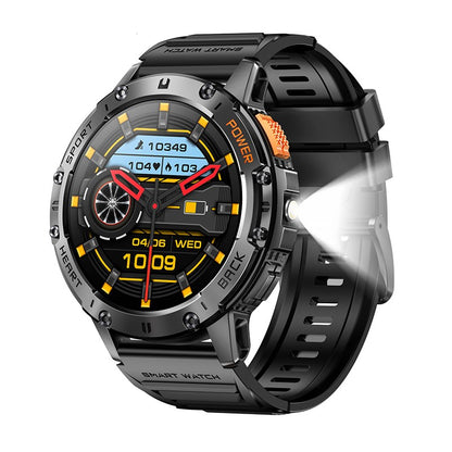 Relógio Smartwatch Para Android IOS Amoled Esportivo Com Lanterna