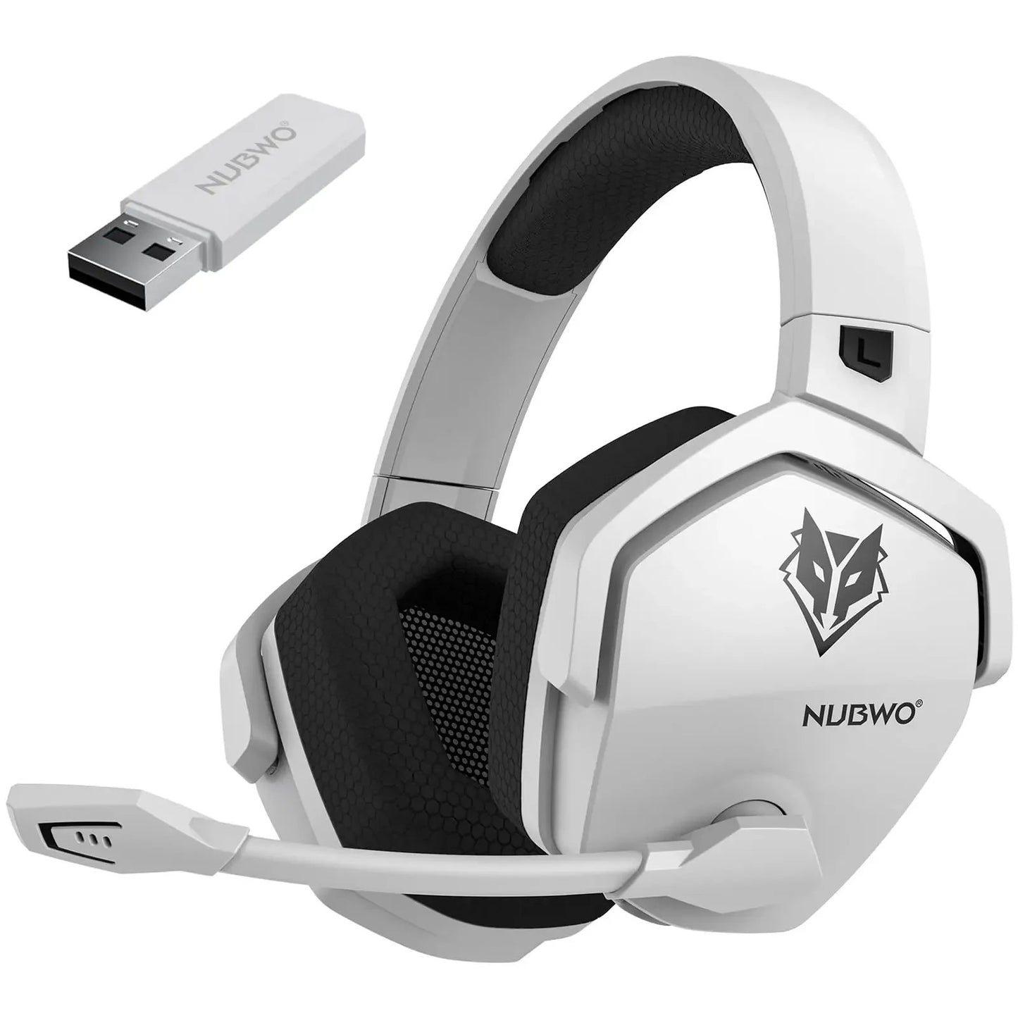 Fone de Ouvido Gamer NUBWO G06 Bluetooth 5.3 de 2,4 GHz Com Microfone