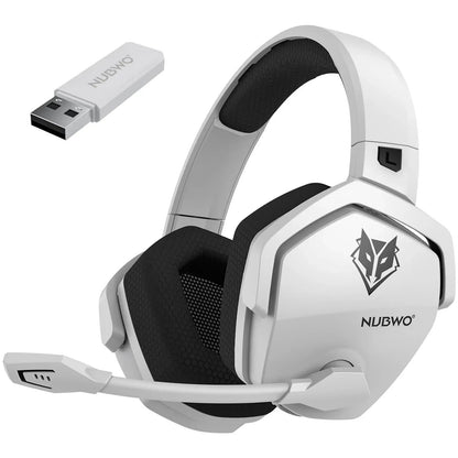 Fone de Ouvido Gamer NUBWO G06 Bluetooth 5.3 de 2,4 GHz Com Microfone